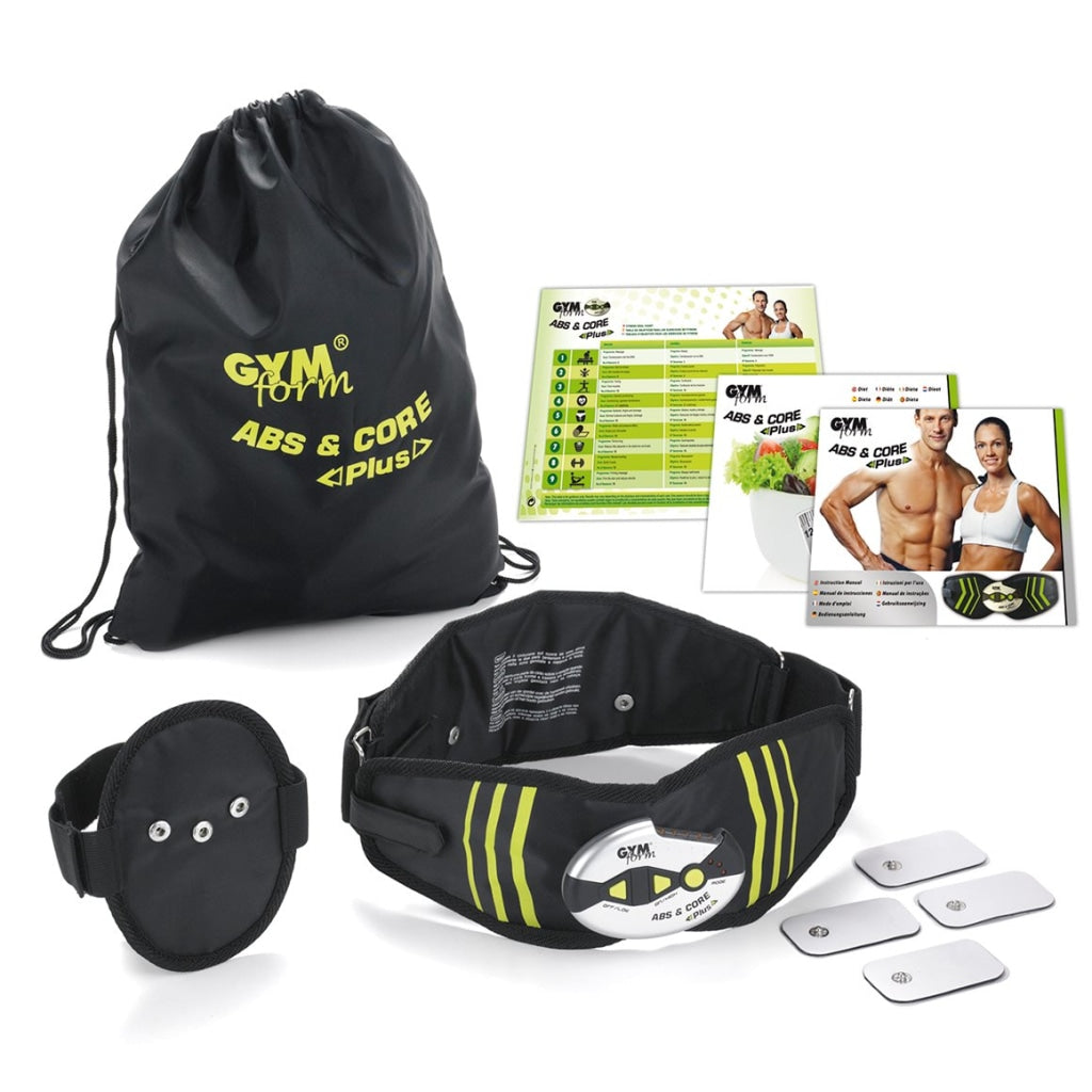 Gymform Abs & Core Plus | Ab Stimulator Belt Get In Shape Quickly And Easy