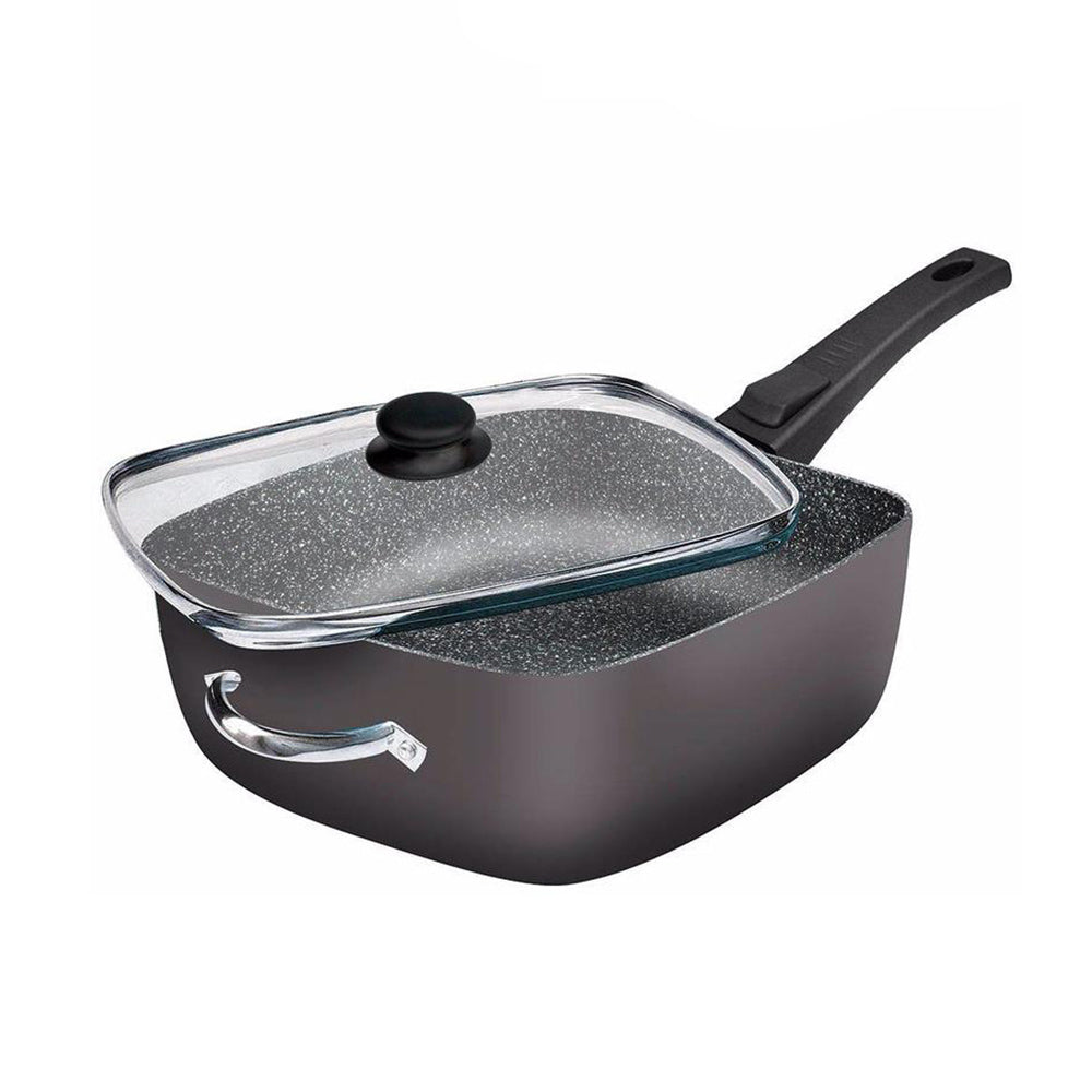 Stonewell | Square deep non-stick frying pan 28 cm